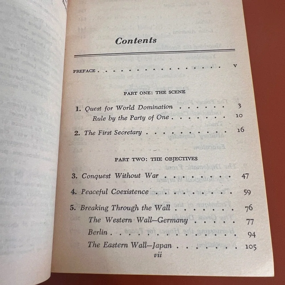 Conquest Without War Nikita Khrushchev‎ 1961 Pocket Books Giant Cardinal GC-137